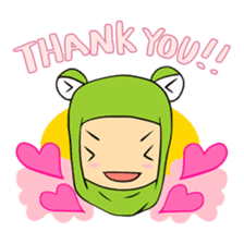 ANICAPRI -Frog Hood Luke- sticker #133912