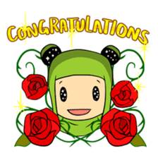 ANICAPRI -Frog Hood Luke- sticker #133913