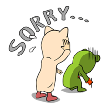 ANICAPRI -Frog Hood Luke- sticker #133914