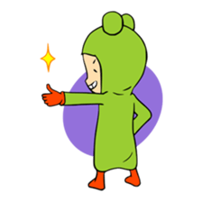 ANICAPRI -Frog Hood Luke- sticker #133916
