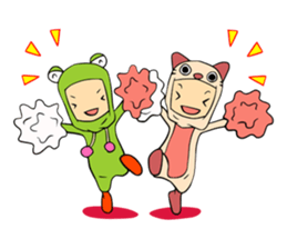 ANICAPRI -Frog Hood Luke- sticker #133917