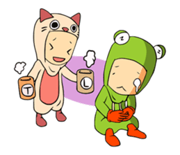 ANICAPRI -Frog Hood Luke- sticker #133919