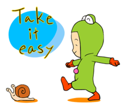 ANICAPRI -Frog Hood Luke- sticker #133922