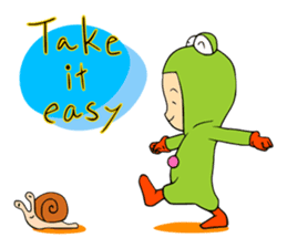 ANICAPRI -Frog Hood Luke- sticker #133922