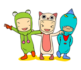 ANICAPRI -Frog Hood Luke- sticker #133925