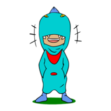 ANICAPRI -Frog Hood Luke- sticker #133927