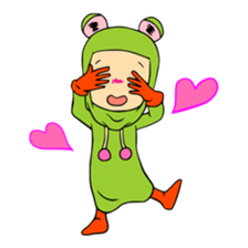 ANICAPRI -Frog Hood Luke- sticker #133929