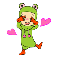 ANICAPRI -Frog Hood Luke- sticker #133929