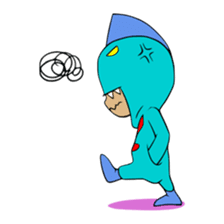 ANICAPRI -Frog Hood Luke- sticker #133932