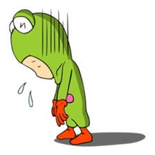 ANICAPRI -Frog Hood Luke- sticker #133934