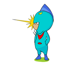 ANICAPRI -Frog Hood Luke- sticker #133936