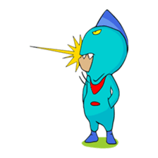 ANICAPRI -Frog Hood Luke- sticker #133936