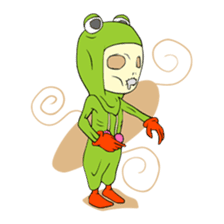 ANICAPRI -Frog Hood Luke- sticker #133938