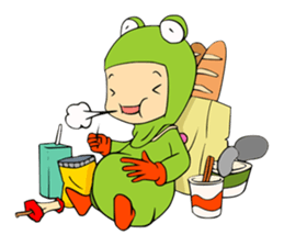 ANICAPRI -Frog Hood Luke- sticker #133939