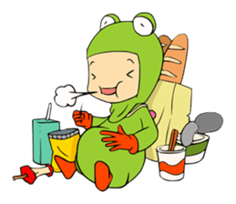 ANICAPRI -Frog Hood Luke- sticker #133939