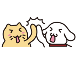 Nyantaji and Poti Every day sticker #134286
