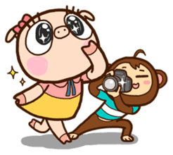 Pigkey's story sticker #134373