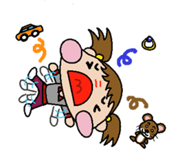 pretty kids Tsurara sticker #134563