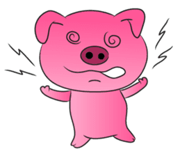 Piggy Basic Set sticker #134610