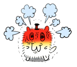 Chonmage-Hamster sticker #134741