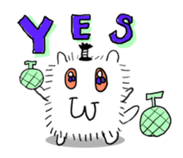 Chonmage-Hamster sticker #134745