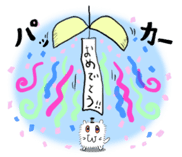 Chonmage-Hamster sticker #134746