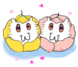 Chonmage-Hamster sticker #134747