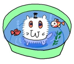 Chonmage-Hamster sticker #134752