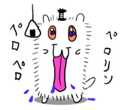 Chonmage-Hamster sticker #134755