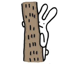 Shy bunnies sticker #134903