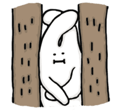 Shy bunnies sticker #134905