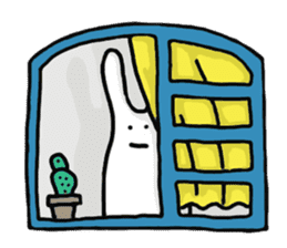 Shy bunnies sticker #134906