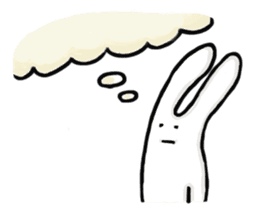 Shy bunnies sticker #134907