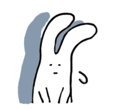 Shy bunnies sticker #134912