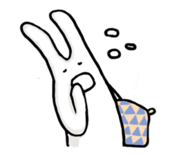 Shy bunnies sticker #134918