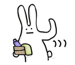 Shy bunnies sticker #134920