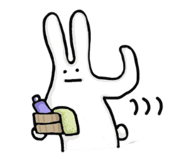 Shy bunnies sticker #134920