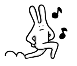 Shy bunnies sticker #134923