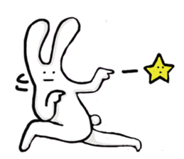 Shy bunnies sticker #134924