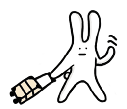 Shy bunnies sticker #134925