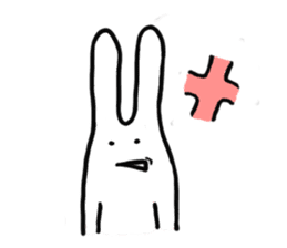 Shy bunnies sticker #134926