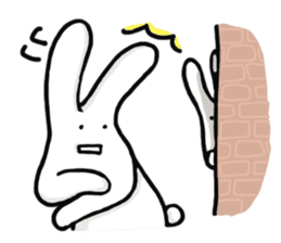 Shy bunnies sticker #134931