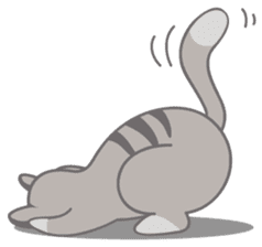 Cute Cat - funny and cute sticker #134944