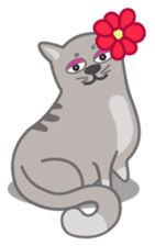Cute Cat - funny and cute sticker #134962