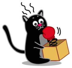 Cute Cat - funny and cute sticker #134965