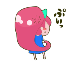 Pink-chan sticker #134995