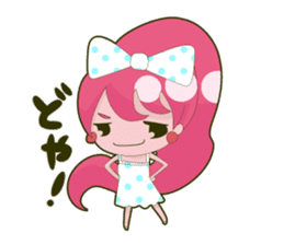 Pink-chan sticker #135014