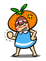 Orange Mi-chan sticker #135383