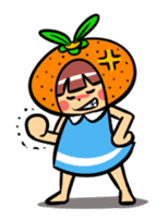 Orange Mi-chan sticker #135383