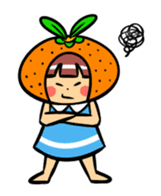 Orange Mi-chan sticker #135384